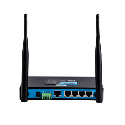 Bivocom IoT Comms Default / B1-B2-B3-B4-B5-B7-B8-B20 (Vodafone) Industrial 4G LTE Cellular WiFi Router 4-LAN - TR341 Series (AU Freq.)