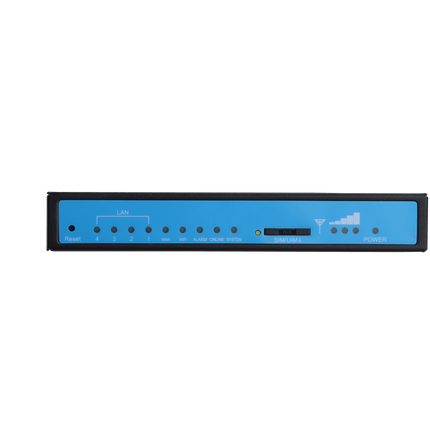Bivocom IoT Comms Default / B1-B2-B3-B4-B5-B7-B8-B20 (Vodafone) Industrial 4G LTE Cellular WiFi Router 4-LAN - TR341 Series (AU Freq.)