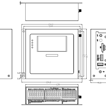 Bivocom IoT Comms Industrial Cellular 3G/4G TY511 RTU Supports RS-232/485/422 I/O