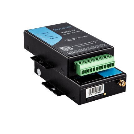 Bivocom IoT Comms Industrial Cellular 4G Modem with Terminal Block Supports RS-232/485/422 I/O