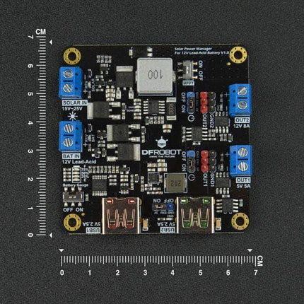 DFRobot Power Module Solar Power Manager 12V Lead Acid Battery