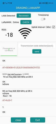 Dragino LoRa IoT LA66 USB LoRaWAN Adapter