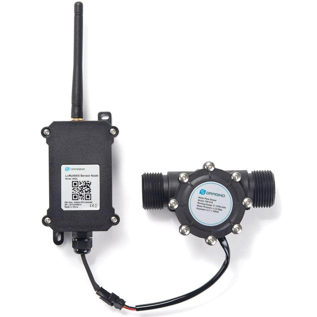 Dragino LoRaWAN 8500mA Battery, Freq AU915MHz - AS923MHz SW3L LoRaWAN Outdoor Flow Sensor