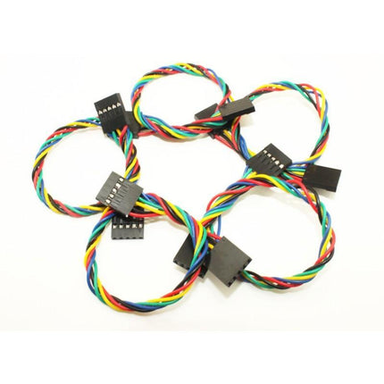 ElecFreaks Jumper Wire 5 Pin F/F Jumper Wire - 200mm 5pcs