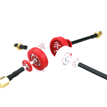 EMAX FPV Antenna LHCP (White) / 50 mm EMAX Pagoda 2 Antenna 5.8G FPV Flat Panel SMA