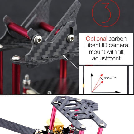 EMAX Quadcopter Frame EMAX Nighthawk-X5 Quadcopter Frame