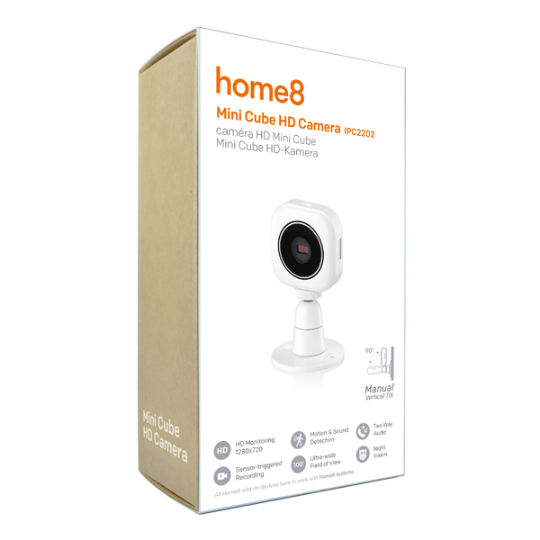 Home8 Smart Home Mini Cube HD Camera - Home8