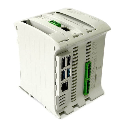 Industrial Shields Open PLC Raspberry Pi 4B PLC CPU 21+ I/Os Analog/Digital PLUS 8GB SIM W/Linux
