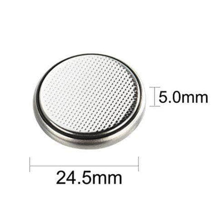 IOT Store Pty Ltd Battery Lithium Button Cell Battery CR2450 3V 600mAh (5Pcs)