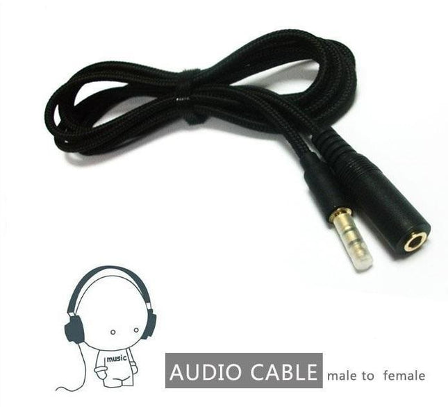IoT Store Pty Ltd Cables & Connectors Audio Extension Cable 1M Jack 3.5mm Adapter