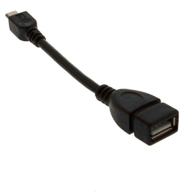IOT Store Pty Ltd Cables & Connectors USB 2.0 Female OTG to Micro USB Male 5Pin Cable Adapter