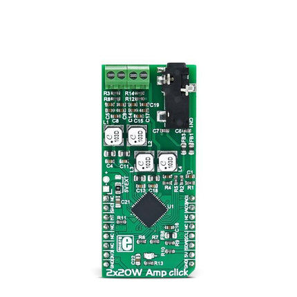 MikroElektronika Analog & Digital 2x20W Amp click - MikroElektronika High-Performance Digital Amplifier