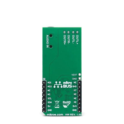 MikroElektronika Analog & Digital 2x20W Amp click - MikroElektronika High-Performance Digital Amplifier