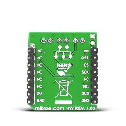MikroElektronika Analog & Digital GainAMP click - MikroElektronika Digitally Programmable Gain Amplifier (PGA)