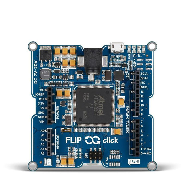 Flip&Click SAM3X - MikroElektronika  Two-Sided Development Board - IOT Store Australia Internet of Things, Sensor, Gateway
