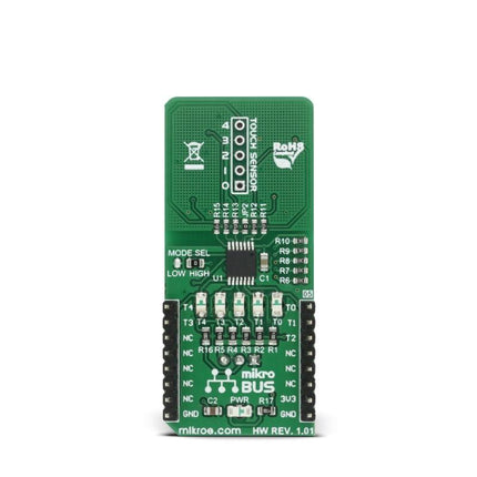 MikroElektronika Click HMI Cap Extend 3 click - MikroElektronika Capacitive Sensor Pads