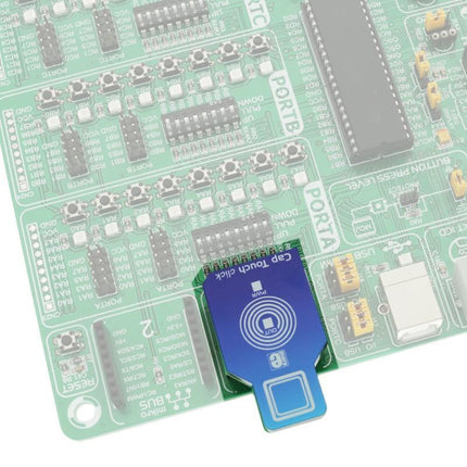 MikroElektronika Click HMI Cap Touch click - MikroElektronika Capacitive Touch Sensing Button
