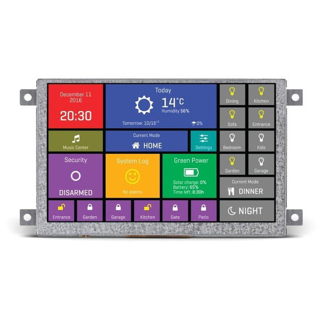 MikroElektronika Click HMI mikromedia HMI 5" - MikroElektronika Smart Color Display