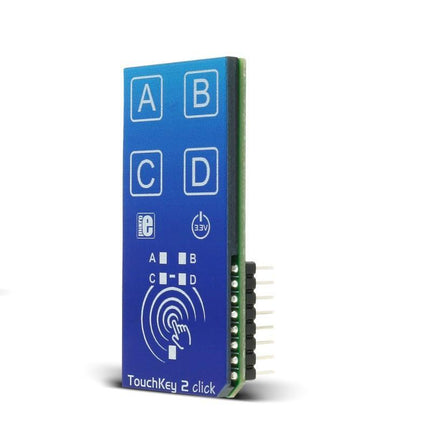 MikroElektronika Click HMI TouchKey 2 Click - MikroElektronika Four Capacitive Pads