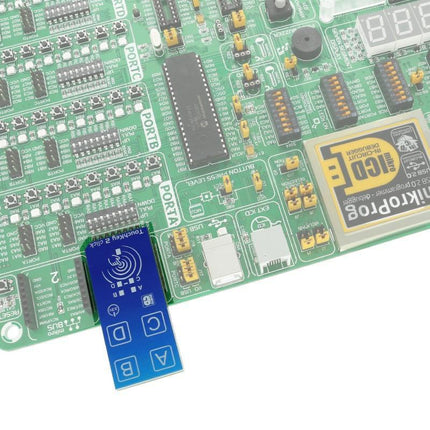 MikroElektronika Click HMI TouchKey 2 Click - MikroElektronika Four Capacitive Pads