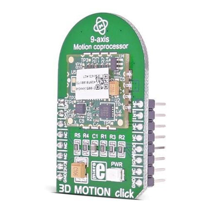 MikroElektronika Click Sensors 3D Motion click - MikroElektronika 9-axis Sensor Fusion Motion Module
