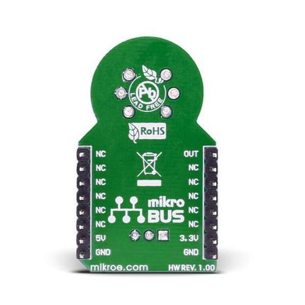 MikroElektronika Click Sensors Alcohol click - MikroElektronika MQ-3 Semiconductor Sensor