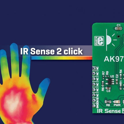 MikroElektronika Click Sensors IR Sense 2 click - MikroElektronika Short Range Infrared Sensing