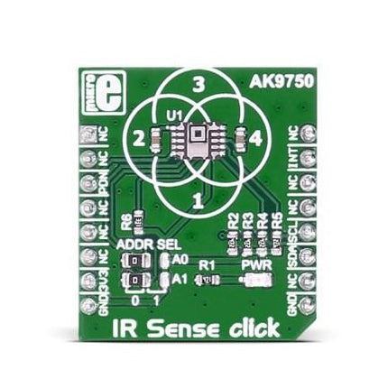 MikroElektronika Click Sensors IR Sense click - MikroElektronika Compact Infrared-Ray (IR) Sensor