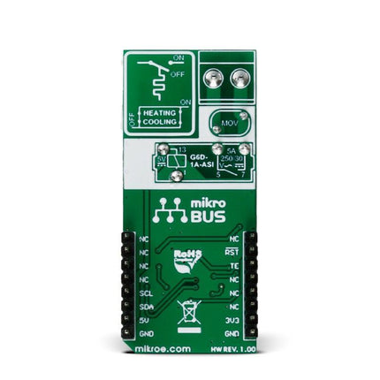 MikroElektronika Click Sensors Thermostat Click - MikroElektronika MAX7502 IC Digital Temperature Sensor