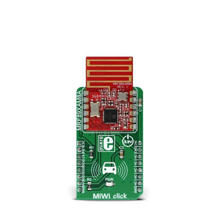 MikroElektronika Click Wireless Connectivity MiWi click - MikroElektronika Sub-Gigahertz Radio Transceiver