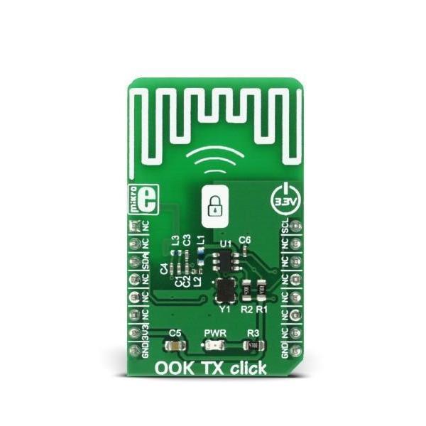 MikroElektronika Click Wireless Connectivity OOK TX click - MikroElektronika Wireless Transmitter 433MHz