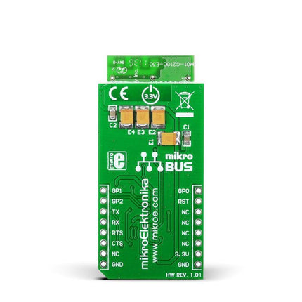 MikroElektronika Click Wireless Connectivity WiFi PLUS Click - MikroElektronika MRF24WB0MA 2.4GHz IEEE std. 802.11