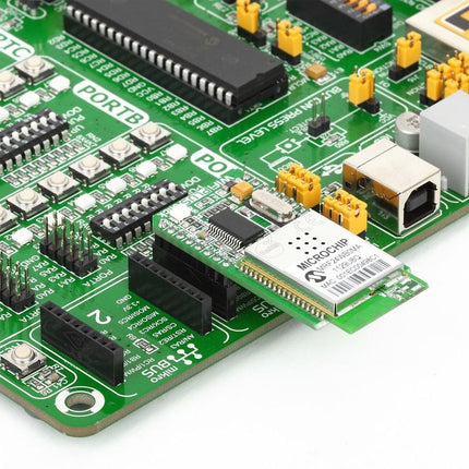 MikroElektronika Click Wireless Connectivity WiFi PLUS Click - MikroElektronika MRF24WB0MA 2.4GHz IEEE std. 802.11