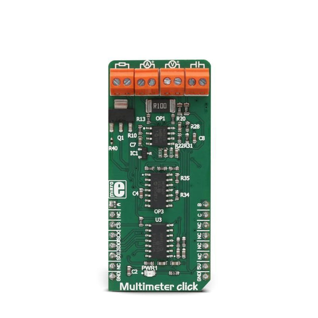 MikroElektronika Current Sensor Multimeter click - MikroElektronika Voltage, Current, Resistance, & Capacitance