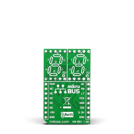 MikroElektronika LED Display 7seg click - MikroElektronika 2-Digit 7-Segment Display