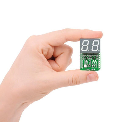 MikroElektronika LED Display 7seg click - MikroElektronika 2-Digit 7-Segment Display