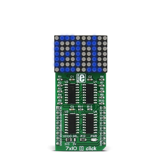 MikroElektronika LED Display 7x10 B click - MikroElektronika LED Display