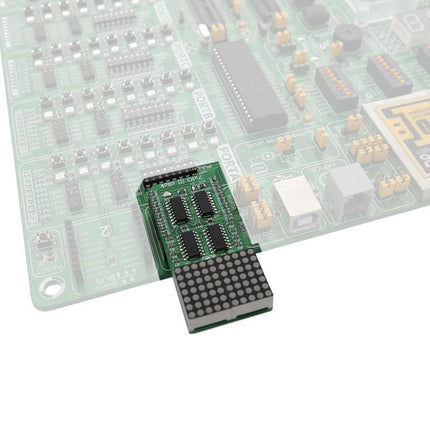 MikroElektronika LED Display 7x10 B click - MikroElektronika LED Display
