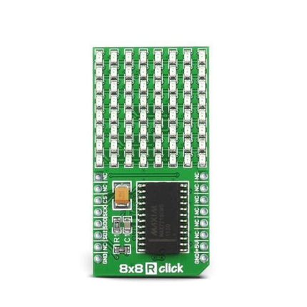 MikroElektronika LED Display 8x8 R click - MikroElektronika 64 LED Matrix Display