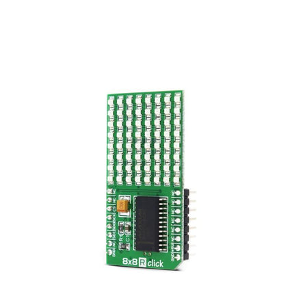 MikroElektronika LED Display 8x8 R click - MikroElektronika 64 LED Matrix Display