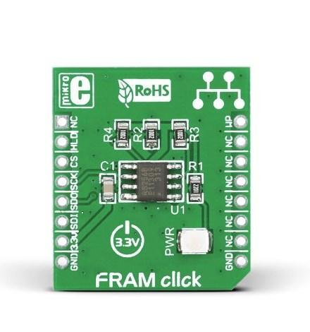MikroElektronika Memory Boards FRAM click - MikroElektronika 256K Ferroelectric Random Access Memory