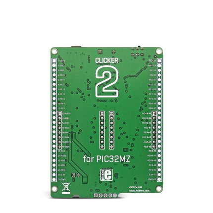 MikroElektronika MikroE Dev Boards Clicker 2 for PIC32MZ - MikroElektronika PIC32 Development Kit
