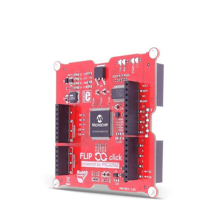 MikroElektronika MikroE Dev Boards Flip&Click PIC32MZ - MikroElektronika Two-Sided Development Board