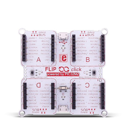 MikroElektronika MikroE Dev Boards Flip&Click PIC32MZ - MikroElektronika Two-Sided Development Board