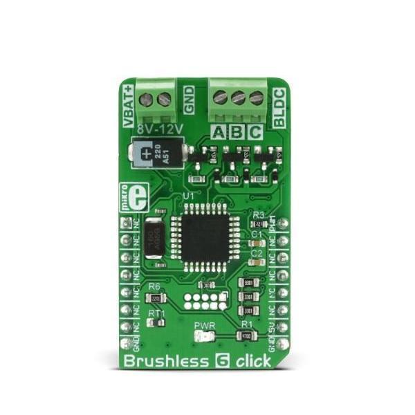 MikroElektronika Motor Driver Brushless 6 click - MikroElektronika BLDC Brushless Motor Drive