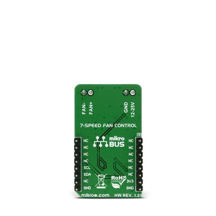 MikroElektronika Motor Driver Fan 3 Click - MikroElektronika Precision Fan-Speed Controller