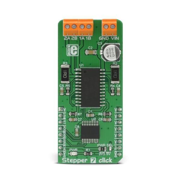 MikroElektronika Motor Driver Stepper 7 click - MikroElektronika H-Bridge Bipolar Stepper Motor Driver