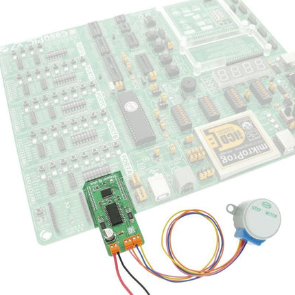 MikroElektronika Motor Driver Stepper 7 click - MikroElektronika H-Bridge Bipolar Stepper Motor Driver