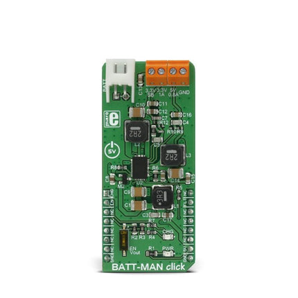 MikroElektronika Power Module BattMan click - MikroElektronika Battery Operated Power Manager