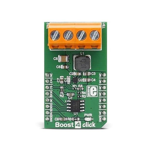 MikroElektronika Power Module Boost 4 click - MikroElektronika Adjustable Output Voltage